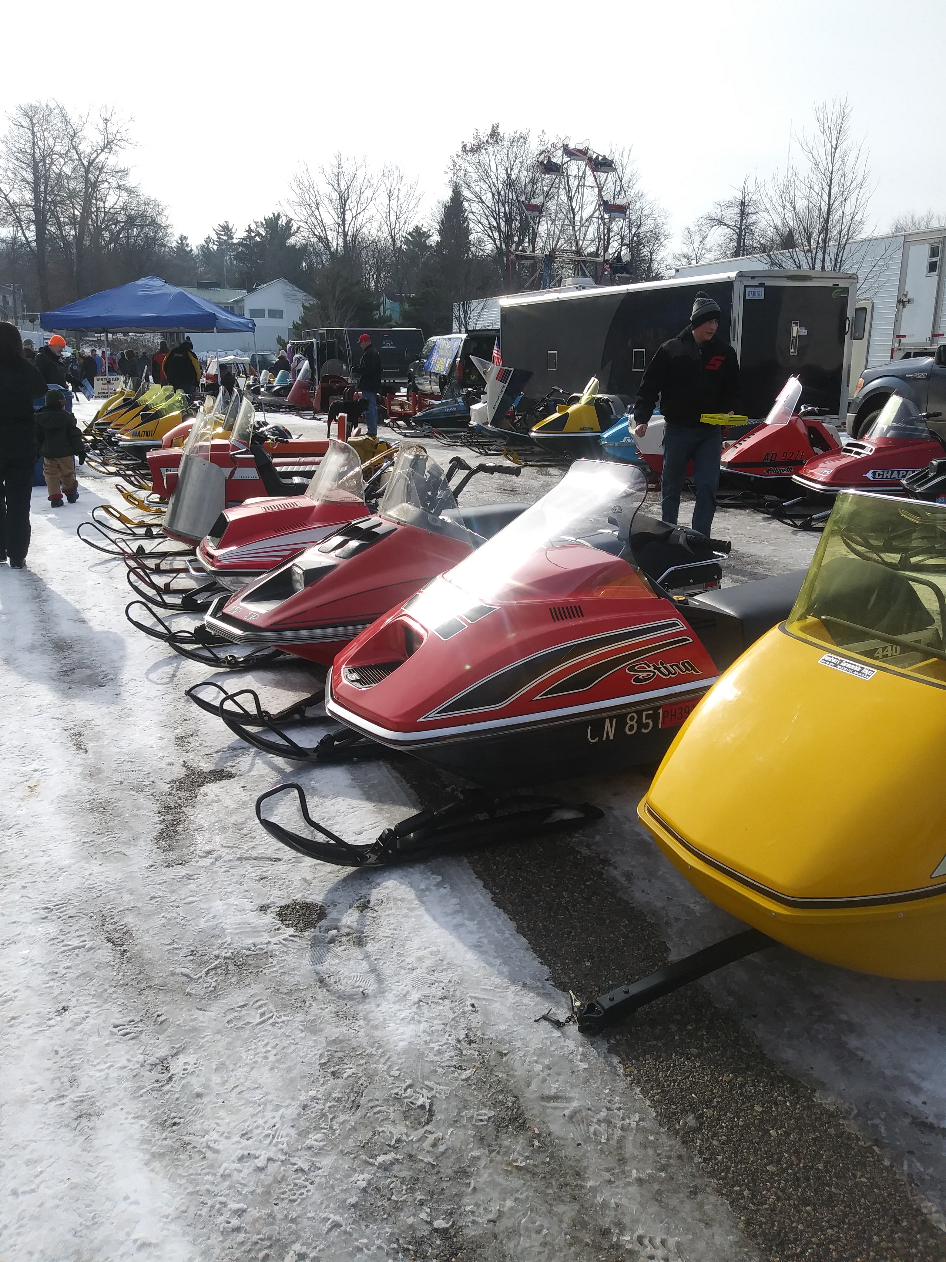 Houghton Lake Michigan Snowmobile Trail Reports